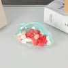 Caja de dulces de plástico con forma de nube azul marino creativa para boda, Luna Llena de bebé, regalo de agradecimiento, caja de almacenamiento pequeña, venta al por mayor de fábrica