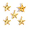 Novos Enfeites de Liga Animais Marinhos Estrelas do Mar Charms Feitos à Mão Pulseira DIY Colar Pingentes Decorativos D7158