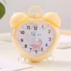 Nuevo Regalo Creativo Reloj Despertador Pequeño Personalizado de Dibujos Animados para Niños para Estudiantes Reloj de Escritorio Simple para Escritorio Reloj de Noche para Dormitorio