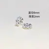 Accesorios de Cristal de Larga Conservación de Color Cuentas Separadoras 8mm10mm Separadores Clásicos Pulsera Hecha a Mano DIY Accesorios para Pulseras Joyería