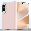 Funda Protectora de Cuero de Color Sólido de Lujo para Samsung Z Fold 8, Compatible con Carga Inalámbrica Magnética