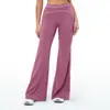 Pantalones Anchos de Terciopelo para Otoño e Invierno Transfronterizos de Cintura Alta Bloque de Color Sueltos Casuales Largos Ropa para Deportes al Aire Libre Correr Fitness 7028