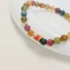 Outlet de Fábrica Nuevo Color Pulsera de Turmalina Ins Nicho Colgante de Orquídea Suzuki Pulsera de Cristal Ruyi para Novia
