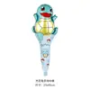 Globo Nezha Sanrio Kuromi Melody Palo de Mano Tapa Globo de Película de Aluminio Capibara Globo de Puesto Callejero para Niños