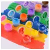 Kit de pigmentos acrílicos 12 cores pintura jardim de infância feito à mão diy pintura gesso atacado materiais de arte pintura