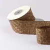 Fita de Tecido Tweed com Flocagem Prateada tipo Cebola para Acessórios de Cabelo Laço DIY Flor Material Embalagem de Caixa de Presente Fita Prateada Xadrez