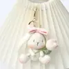 Llavero Peluche Colgante Tejido a Mano Pequeña Joyería Muñeco Caricatura Lindo Muñeco de Lana Accesorios para Bolso Transfronterizo