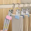 Presilha para Meias, Presilha de 3 Garras, Presilha Multifuncional com Gancho, Presilha de Armazenamento Doméstica de Aço Inoxidável Sem Marcação, Presilha para Secar Roupas