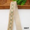 Impresión en stock Tejido Jacquard Intercolor Accesorios de Prenda Tricolor Fábrica Poliéster Cinta Maestra Rayada Letras Cinta