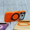 Funda de Teléfono Lisa con Textura Adecuada para Apple 18Promax Funda Protectora 16 con Soporte Magnético Giratorio Todo Incluido para Iphone17