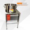 Máquina de Resfriamento a Óleo de Aço Inoxidável, Máquina de Resfriamento Rápido a Ar para Óleo Comestível, Refrigeração Industrial