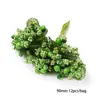 Flor Artificial Verde Núcleo de Flor de Espuma Estambre de Flor Fruta DIY Pasador Hecho a Mano Accesorios para el Cabello Materiales y Accesorios de Decoración de Flores
