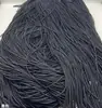 Corda de Cabelo Colorida Elástica Alta 2mm Grão de Milho Elástico de Cabelo Prendedor de Cabelo Corda de Cabelo Joia Corda de Mão Matéria-Prima Crua para DIY