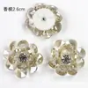 Zapatos Florales de Cristal Bordados a Mano con Cuentas de Cristal de Bai Xi Accesorios de Joyería de Flores Materiales Decorativos DIY