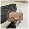 Bolso Baguette Texturizado Simple de Moda Bolso de Axila 2024 Otoño Nueva Moda Retro Celebridad de Internet Bolso de Hombro Bolso de Mujer
