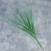 Cañas Simuladas Decoración Arreglo Boda Hogar Escandinavo Planta Verde Hierba Cebolla De Pie Cola de Gato Adornos Bonsái Venta al por Mayor