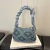 Bolso de Hombro de Mezclilla Estampado de Estrellas Personalizado Simple Versátil Elegante de Gran Capacidad Novedad Primavera 2026