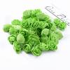 3.5cm Cabeza de Rosa de Espuma Simulada Accesorios para Oso Hechos a Mano Boda Decoración Anillo de Flor Artificial Material Venta al por Mayor