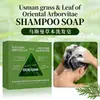 Sabonete Shampoo Popular de Melaleuca Transfronteiriço, Sabonete de Folha de Platycladus Arborvitae e Polygonum Multiflorum, Limpeza Forte Anti-Quebra Shampoo Usman Oem