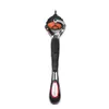 Aparelho de Barbear Universal Novo Modelo Lâmina de Barbear de 5 Camadas Aparelho de Barbear Manual Lâmina de Barbear Manual Rotativa de Cinco Camadas para Homens