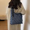 Bolso de Hombro Grande de Estilo Coreano Transfronterizo para Mujer, Nuevo Bolso Tote Ruiying de Mezclilla 2026, Bolso de Hombro de Moda