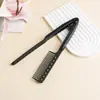 Las Herramientas de Peluquería Más Vendidas de Amazon Peine de Cabello Clip-On en Forma de V Peine para Peinar el Cabello en Casa Peine Alisador Artefacto de Peluquería