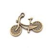 YH1710 vintage liga jóias acessórios pequeno amor bicicleta 31*24mm diy material fornecimento direto da fábrica