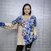 Chica gordita Talla Grande Suéter de Punto para Mujer Suelto Sencillo Moda Jersey de Punto Visón Tejido Estampado Estilo Coreano Cubre Vientre