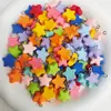 Dulce de Color Candy de Venta Caliente Transfronterizo Colgante de Estrella de Cinco Puntas Resina DIY Accesorios Hechos a Mano Pendientes Collar Pulsera Llavero Adorno Colgante