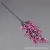 Venta al por mayor de flores de simulación para el hogar, flores de simulación de moda europeas, flores para salón de bodas con una sola estrella, decoración de bodas