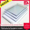 FONTE de fornecimento de fábrica de placa de acrílico cor transparente placa de vidro orgânico PMMA placa de acrílico processamento de precisão