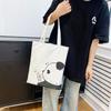 2023 Verão Nova Sacola Bolsa de Lona Estudantes Universitários Japoneses Classe Deslocando Bolsa de Ombro Bolsa Casual