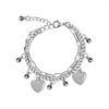 Pulseira japonesa Hellokitty menina adorável menina gostosa lolita menina suave pulseira de camada dupla presente para namoradas casal