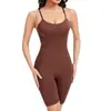 Modelador de Corpo Inteiriço Boxer Modelador de Bumbum e Abdômen com Entrepernas Abertas para Mulheres Pós-Parto Modelagem de Cintura, Modelagem de Abdômen, Suporte para os Seios, Corset Camisola