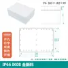 Caja de Plástico Carcasa de Fuente de Alimentación para Monitoreo Exterior Caja ABS Caja de Terminales Caja de Conexiones Carcasa de Batería de Litio Caja Enterrada