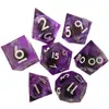Resina de Arena Líquida Mesa de Juego Dnd Dungeons & Dragons Coc Juego de Rol Trpg Cthulhu Dados de Epoxi Vaso para Dados Mesa