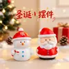 Decoraciones de escritorio con forma de Santa Claus, muñeco de nieve y árbol de Navidad, ambiente navideño de Amazon transfronterizo, regalos de Navidad