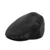 Sombrero de Boina para Niños Estilo Nuevo de Primavera, Boina Retro Color Café Melange Cuero PU Unisex Gorra Delantera