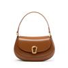 Bolsas para Mulheres, Bolsas Baguete de Couro Genuíno, Transversais Novos Estilos para Mulheres, Bolsas Pequenas de Nicho de Alto Padrão, para Trabalhadoras de Escritório, Bolsas de Mão Estilosas