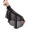 Mangas de Gasa de Nuevo Estilo Europeo y Americano con Volantes de Encaje, Mangas Largas de Gasa Delgada tipo Campana, Adecuadas para Combinar con Vestidos de Noche