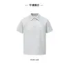 Camisa Polo Verano 2025 Camiseta de Manga Corta Casual Manga Corta