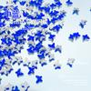 Decorações de Borboleta para Nail Art 3*4mm de Fundo Plano, Strass para Unhas Irregulares Super Brilhantes de Celebridade da Internet, Acessórios DIY Atacado