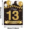 Srzkb3188 Amazon Cumpleaños Primer Año Decoración de Patio Inserto Tablero Hueco Ambiente de Fiesta Césped Inserto