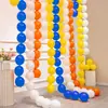 Cerimônia de volta às aulas corrente de balões rabo de dopamina arranjo birthday decoração de parede de fundo para sala de aula de jardim de infância