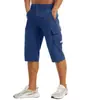 Calças Capris Populares Masculinas Transfronteiriças de Secagem Rápida, Calças Casuais de Trabalho com Elasticidade em Quatro Direções, Shorts Respiráveis de Secagem Rápida para Esportes ao Ar Livre