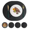Jogo Americano Xadrez Amazon Personalizado Impermeável e à Prova de Óleo Tapete de Mesa Mat Isolante de Alta Qualidade Couro Hotel de Luxo Porta-Copo