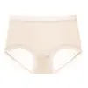 Calzones de Seda Helada Transpirables Sin Costuras de Cintura Media para Mujer, Cero Restricción, Cubre Cadera, Antienrollamiento, Transpirables, No Asfixiantes, Triángulo Antibacteriano en la Entrepierna