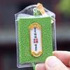 Montanha Emei dedicado ao sachet de bênção Puxian símbolo de segurança saco de bênção do ponto turístico pingente de Guarda Real sachet amuleto da saúde