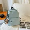 Mochila Escolar Ins Estilo Coreano para Mujer Estudiante de Secundaria Gran Capacidad Simple Cordón Color Mochila Estudiante de Secundaria Preparatoria Mochila para Estudiante Hombre