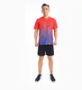 Novas Camisas de Competição Esportiva ao Ar Livre Transfronteiriças de Secagem Rápida e Respiráveis para Tênis de Mesa, Badminton e Voleibol para Adultos e Crianças, Logo Personalizável